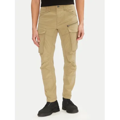 Zdjęcie G-Star Raw Spodnie materiałowe Rovic D02190-D909 6057 Khaki Regular Fit