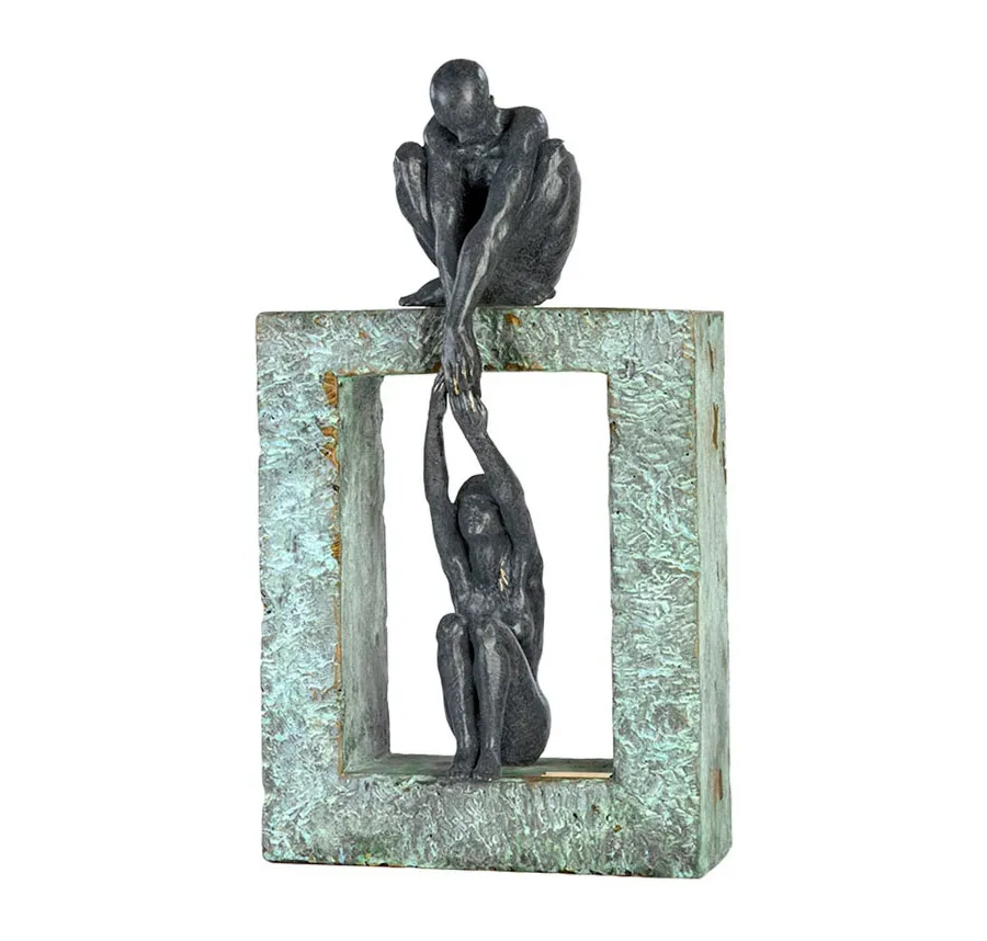 picture 1 A man with a woman - a unique sculpture for a desk