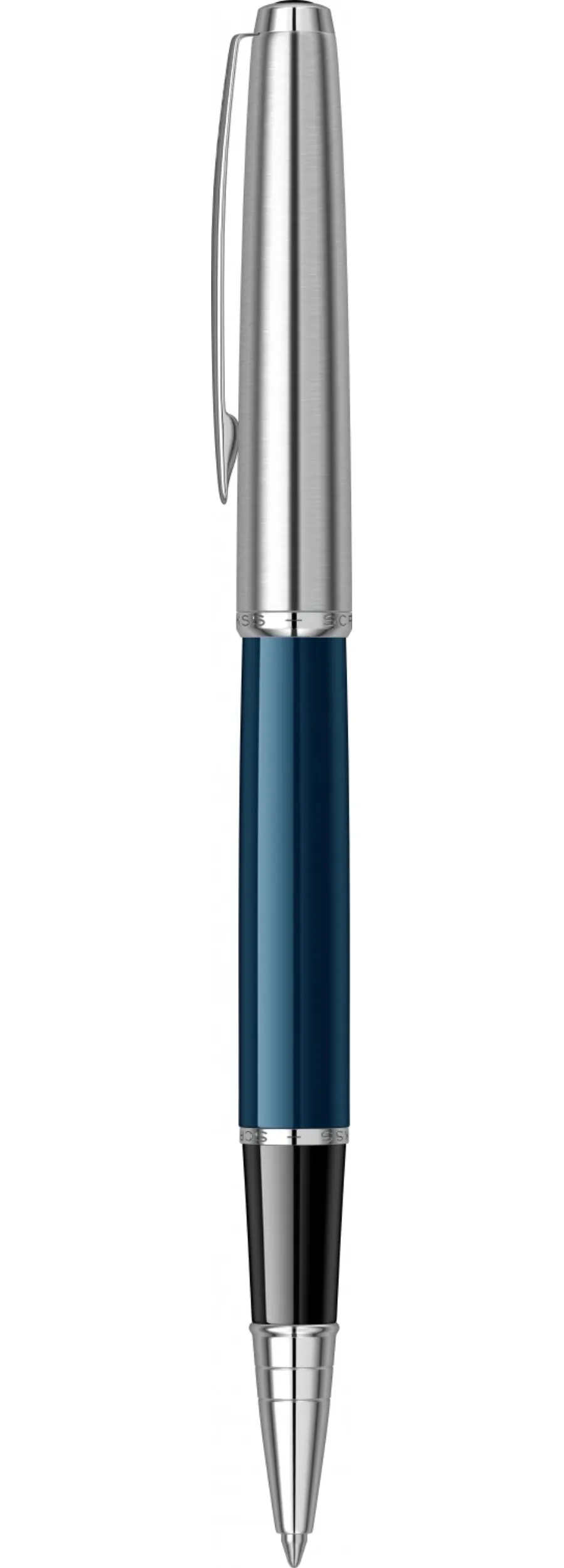 obrazek 3 Elegancki Rollerball Metropolis 78 z granatowym wykończeniem
