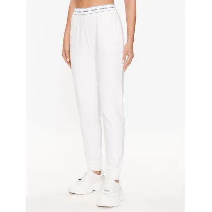 Zdjęcie Guess Spodnie piżamowe O3YB00 KBS91 Biały Regular Fit