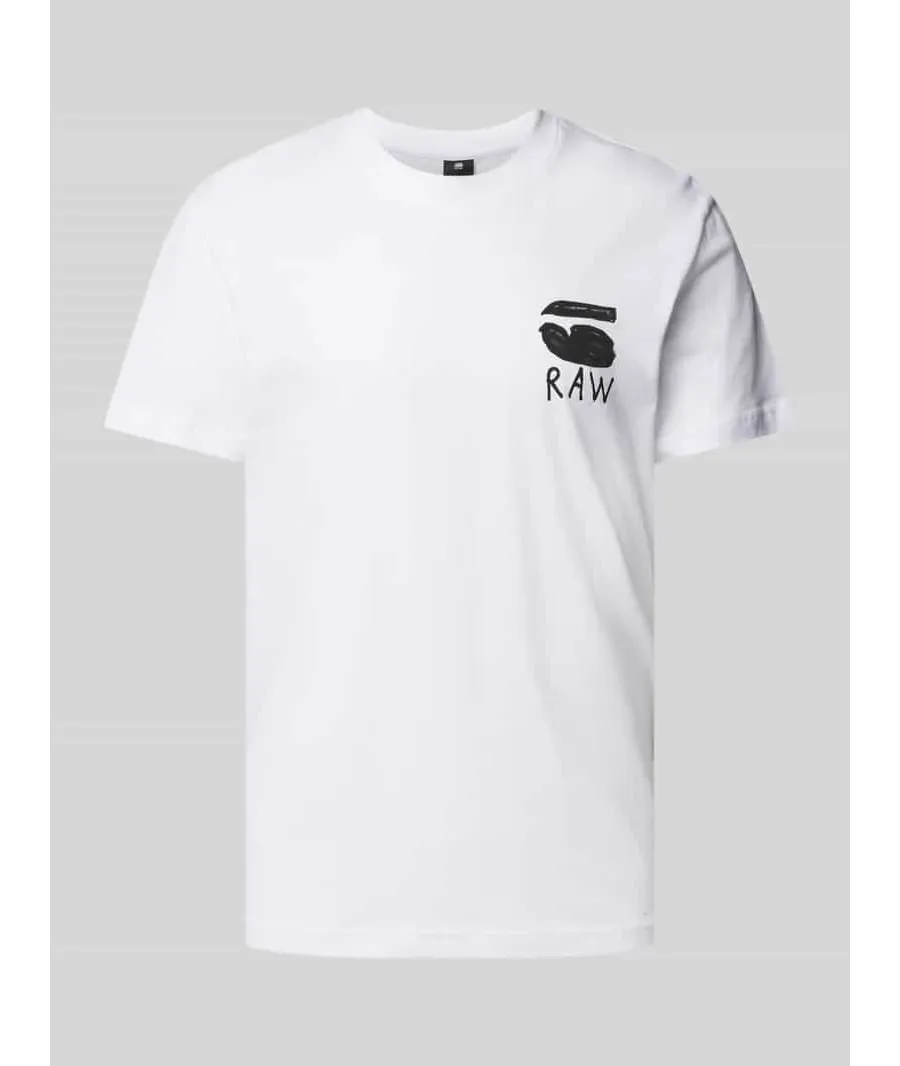 obrazek 1 T-shirt z nadrukiem z tyłu model ‘Burger’