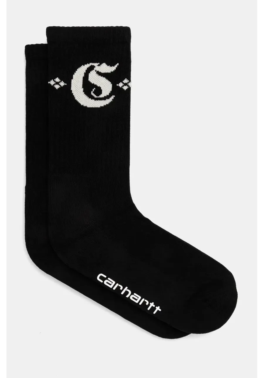 obrazek 1 Carhartt WIP skarpetki Greatest Hits Socks kolor czarny I034372.K02XX