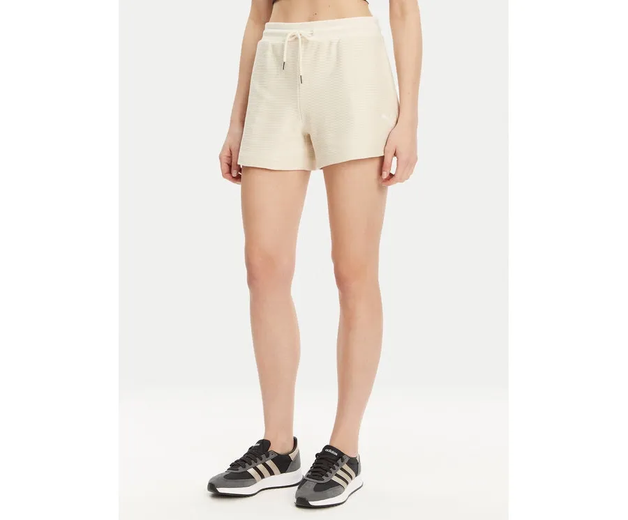 obrazek 1 Puma Szorty sportowe Ess 629782 Beżowy Regular Fit