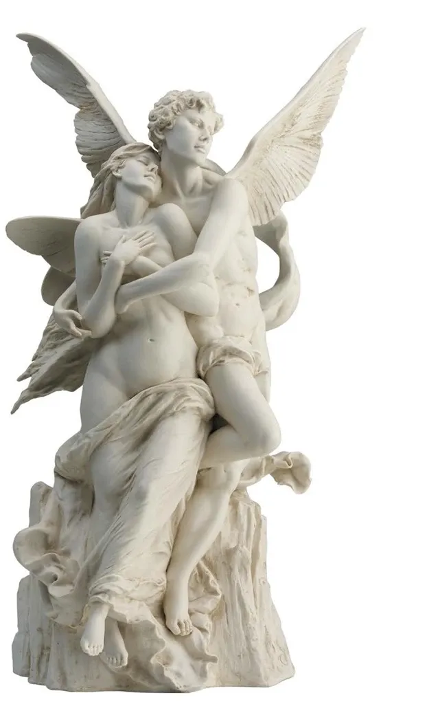Picture Eros i Psyche - figura z porcelany