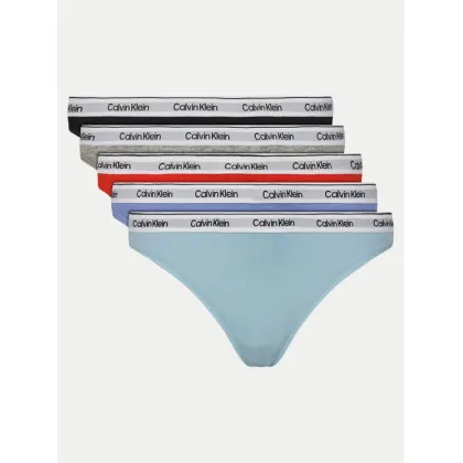 Zdjęcie Calvin Klein Underwear Komplet 5 par stringów 000QD5221E Kolorowy