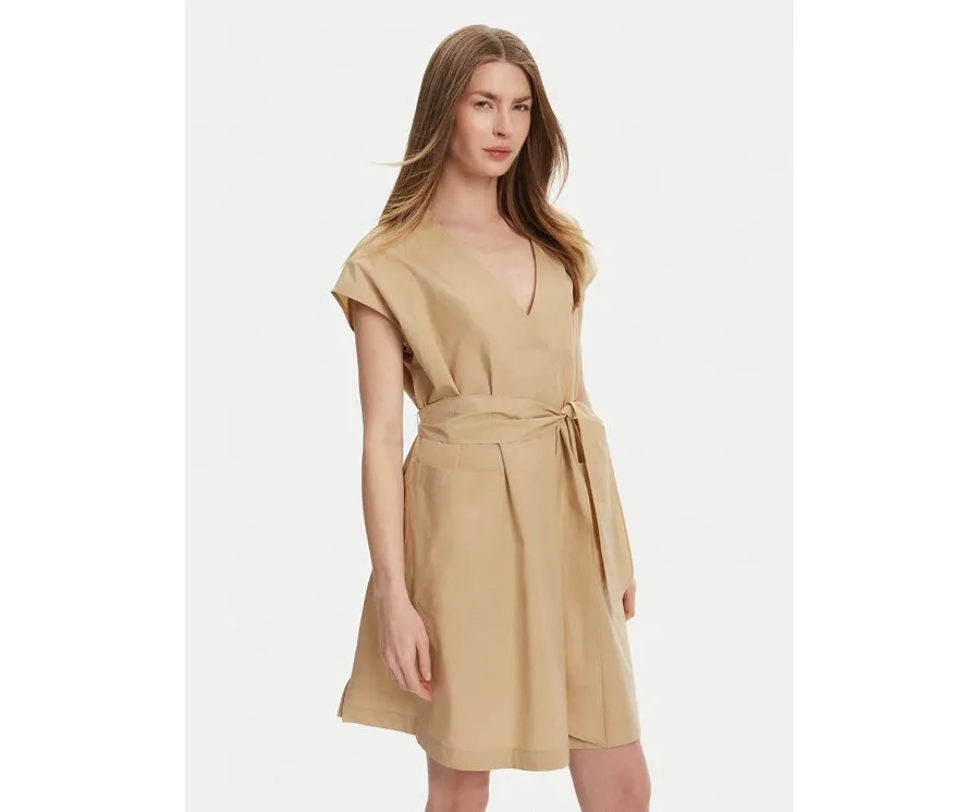 obrazek 1 Weekend Max Mara Sukienka codzienna Mitico 2515221132 Beżowy Regular Fit
