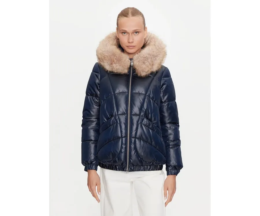 obrazek 1 Geox Kurtka zimowa Backsie W4628S T2843 F1624 Granatowy Regular Fit