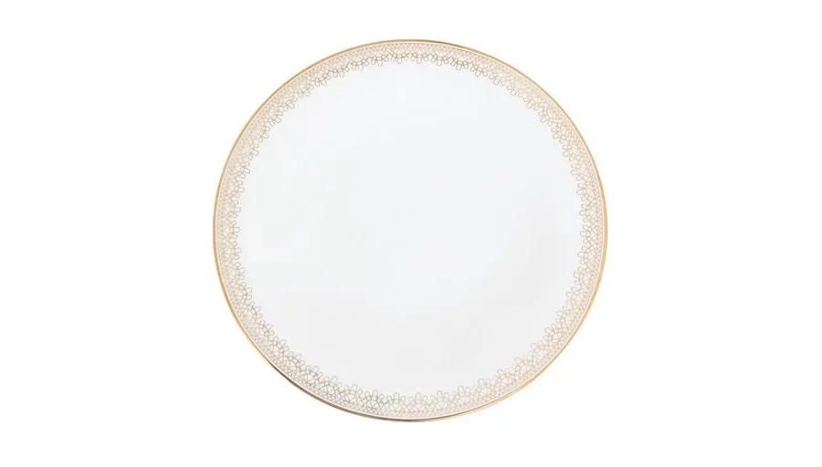 obrazek 1 Piękny talerz porcelanowy Grace na chleb