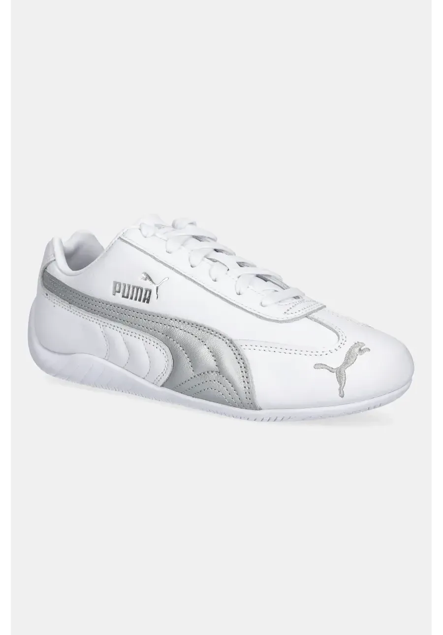 obrazek 1 Puma sneakersy skórzane Speedcat LTH damskie kolor biały 401603