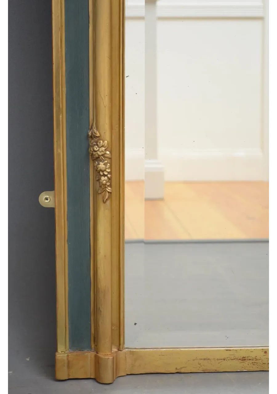 obrazek 3 XIX-wieczne eleganckie lustro stojące lub wiszące w stylu francuskim - antyk