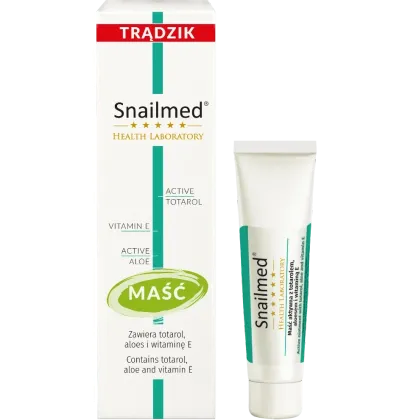Zdjęcie Snailmed Przeciwtrądzikowa lipoaktywna maść z totarolem i witaminą E 15 ml