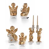 Picture Kneeling angel with a flame in his hand - Valle d'oro Patchi