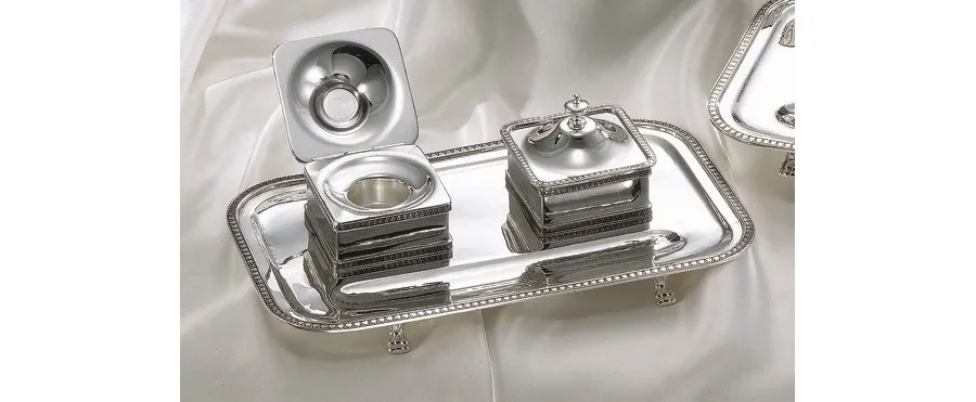 picture 1 Silver Inkwell Bicama 4203
