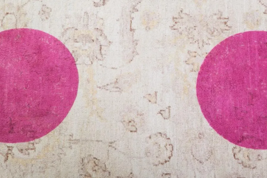 obrazek 5 Podwójny design na dywanie - DOUBLE LAYER PINK