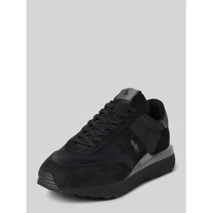 Zdjęcie Sneakersy skórzane z detalem z logo model ‘TRAIN’