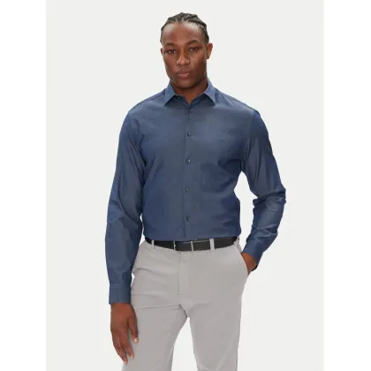 Zdjęcie Calvin Klein Koszula LV019EU024 Granatowy Slim Fit