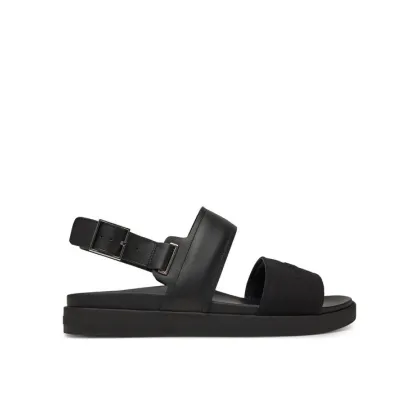 Zdjęcie Calvin Klein Sandały Back Strap W/ Buckle Logo HM0HM01742 Czarny