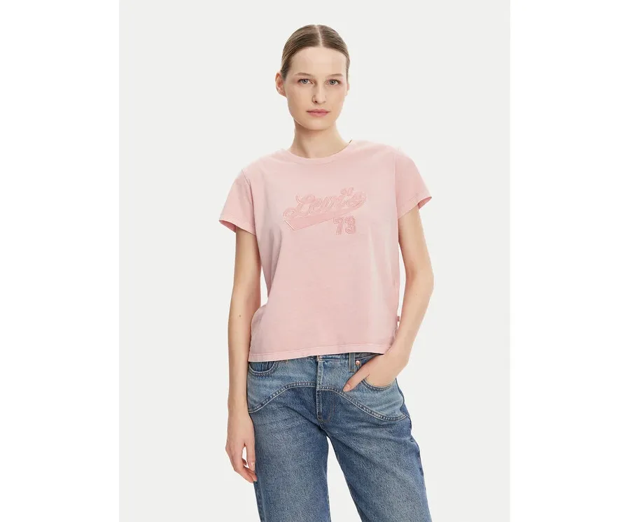 obrazek 1 Levi's® T-Shirt Graphic A8804-0039 Różowy Boxy Fit
