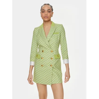Zdjęcie Elisabetta Franchi Sukienka koktajlowa AB-S10-41E2-V780 Zielony Regular Fit