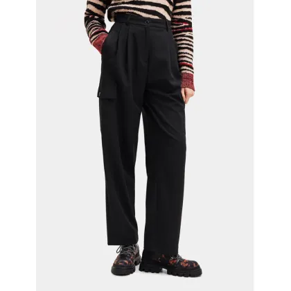 Zdjęcie Desigual Spodnie materiałowe 23WWPW06 Czarny Cargo Fit