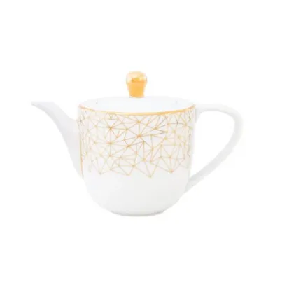 Zdjęcie Zdobiony porcelanowy dzbanek 450 ml do herbaty