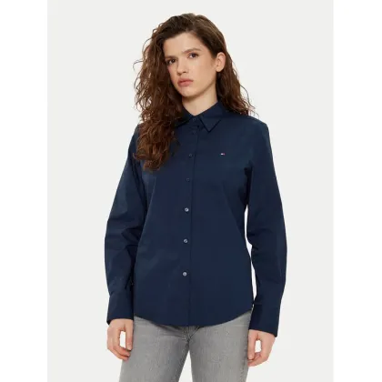 Zdjęcie Tommy Hilfiger Koszula WW0WW43577 Granatowy Regular Fit