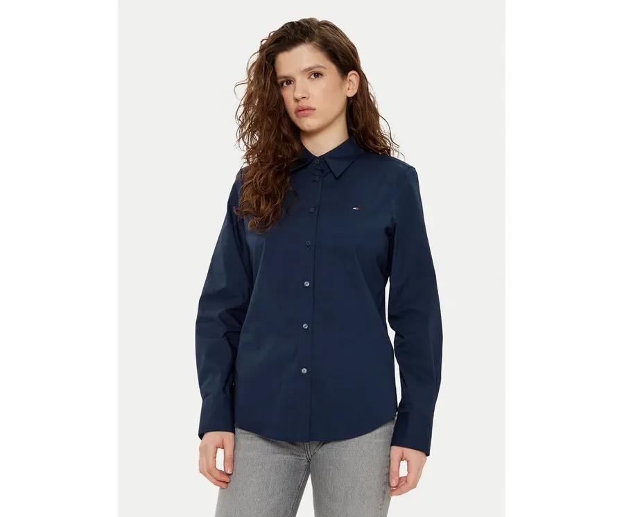 obrazek 1 Tommy Hilfiger Koszula WW0WW43577 Granatowy Regular Fit