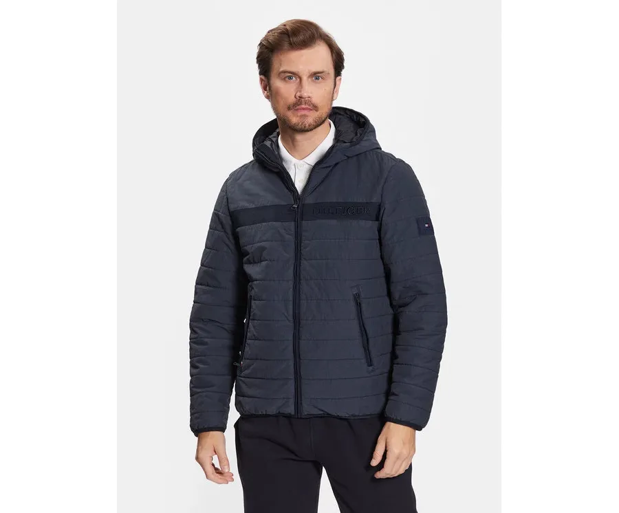 obrazek 1 Tommy Hilfiger Kurtka przejściowa MW0MW31639 Granatowy Regular Fit
