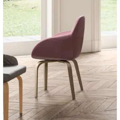 Zdjęcie Luksusowy, praktyczny, elegancko włoski fotel do salonu