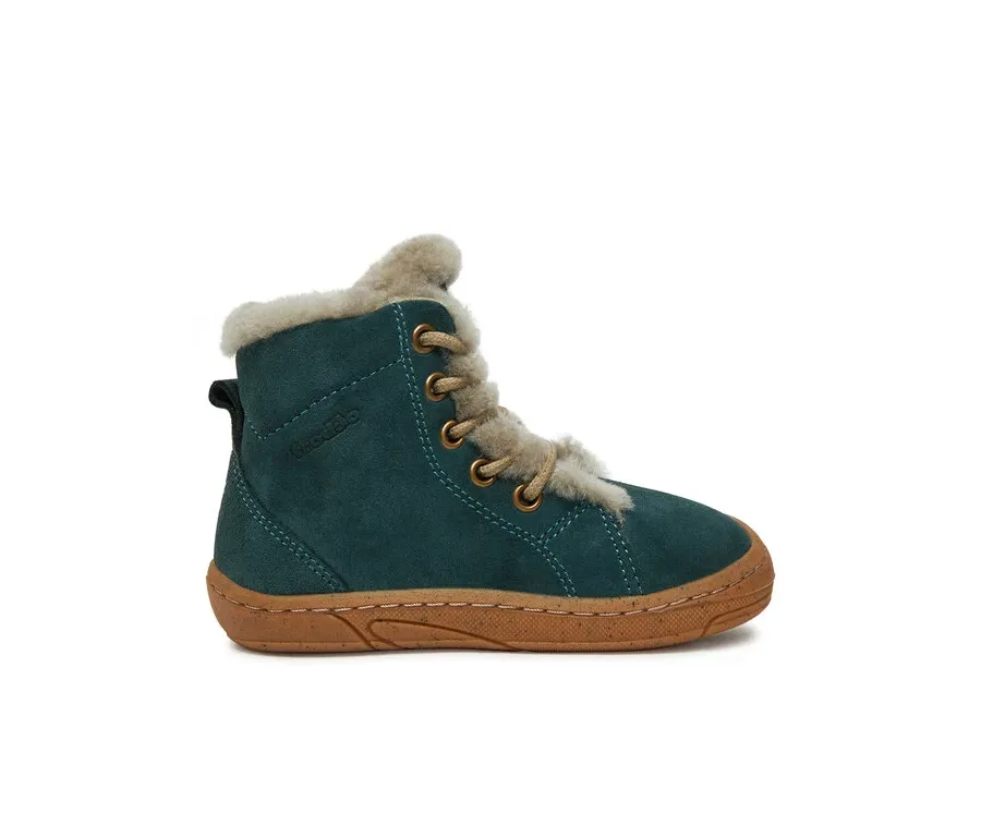 obrazek 1 Froddo Trzewiki Minni Suede Laces G2110140-5 S Turkusowy
