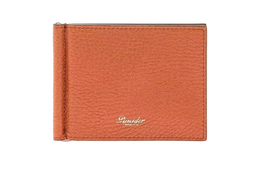 obrazek 5 Reprezentacyjny włoski portfel Grained Collection Money Clip