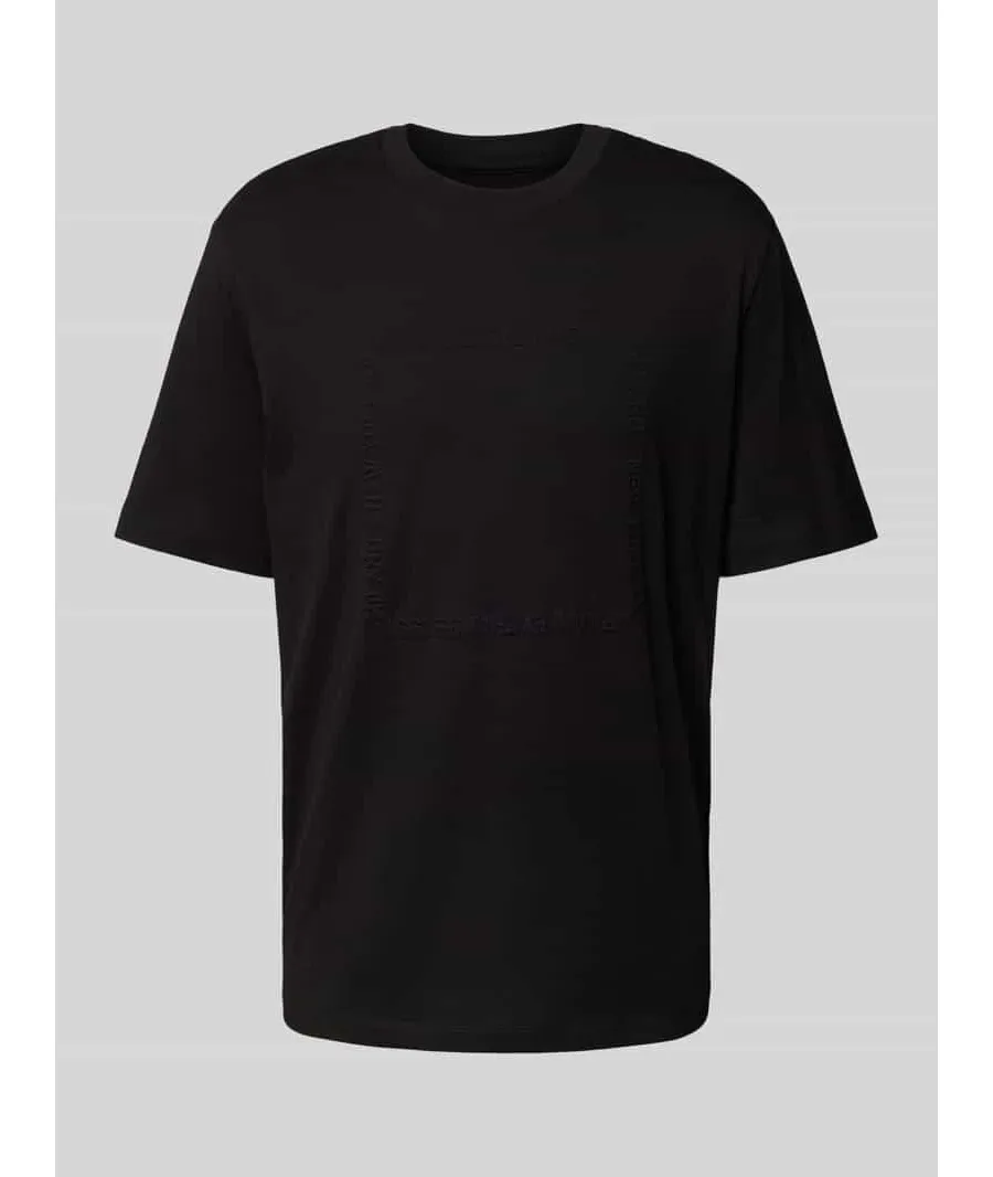 obrazek 1 Armani Exchange T-Shirt 6DZTLN ZJ9JZ 1200 Czarny Regular Fit
