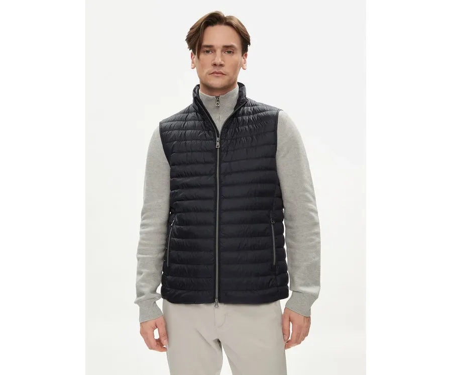 obrazek 1 Geox Kamizelka Warrens M4525C T2449 F1624 Granatowy Regular Fit