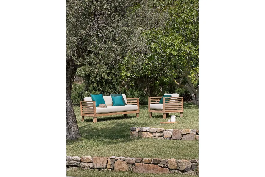 obrazek 4 Unikalna duża ogrodowa sofa Saint Tropez