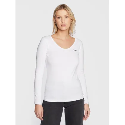 Zdjęcie Pepe Jeans Bluzka Corine PL505306 Biały Regular Fit