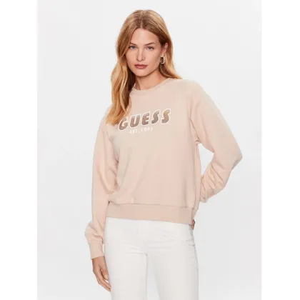 Zdjęcie Guess Bluza W3YQ13 K8802 Beżowy Relaxed Fit