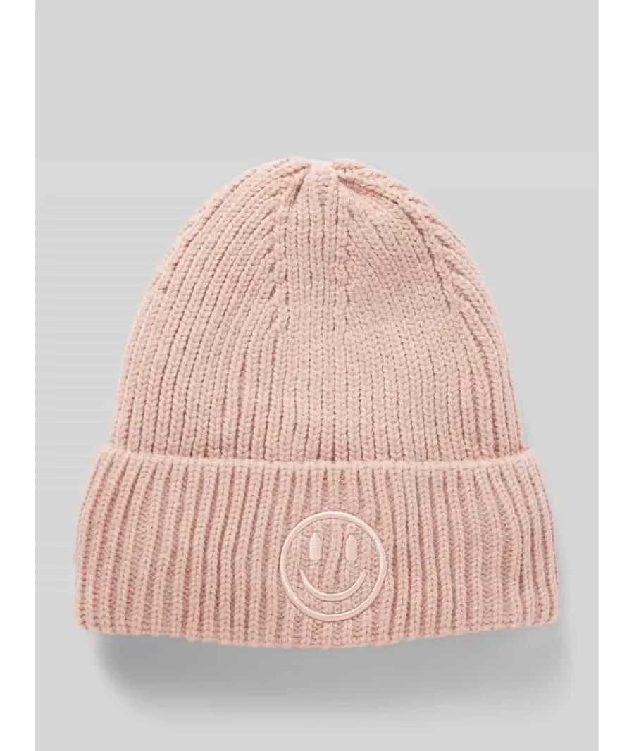 obrazek 1 Czapka z dzianiny z wyhaftowanym motywem model ‘Smiley Hat’