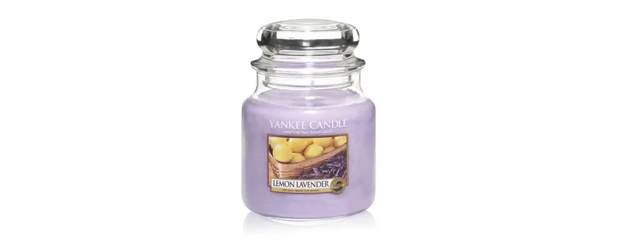 obrazek 1 Yankee Candle Lemon Lavender Housewarmer Świeca zapachowa 0.411 kg
