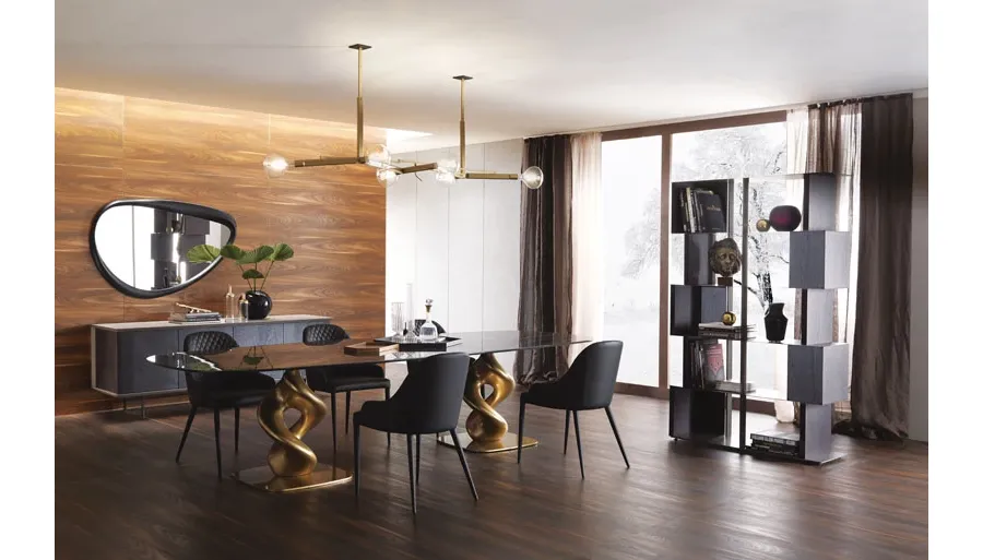 obrazek 19 Designerskie lustro z Włoch do salonu