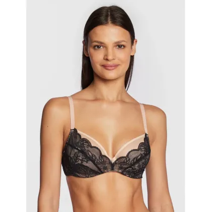 Zdjęcie Chantelle Biustonosz z fiszbiną Midnight Flowers C12N10 Czarny