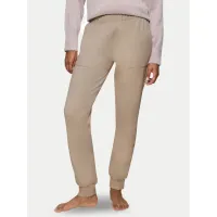 Zdjęcie Triumph Spodnie piżamowe Smart Thermal 10221479 Beżowy Regular Fit