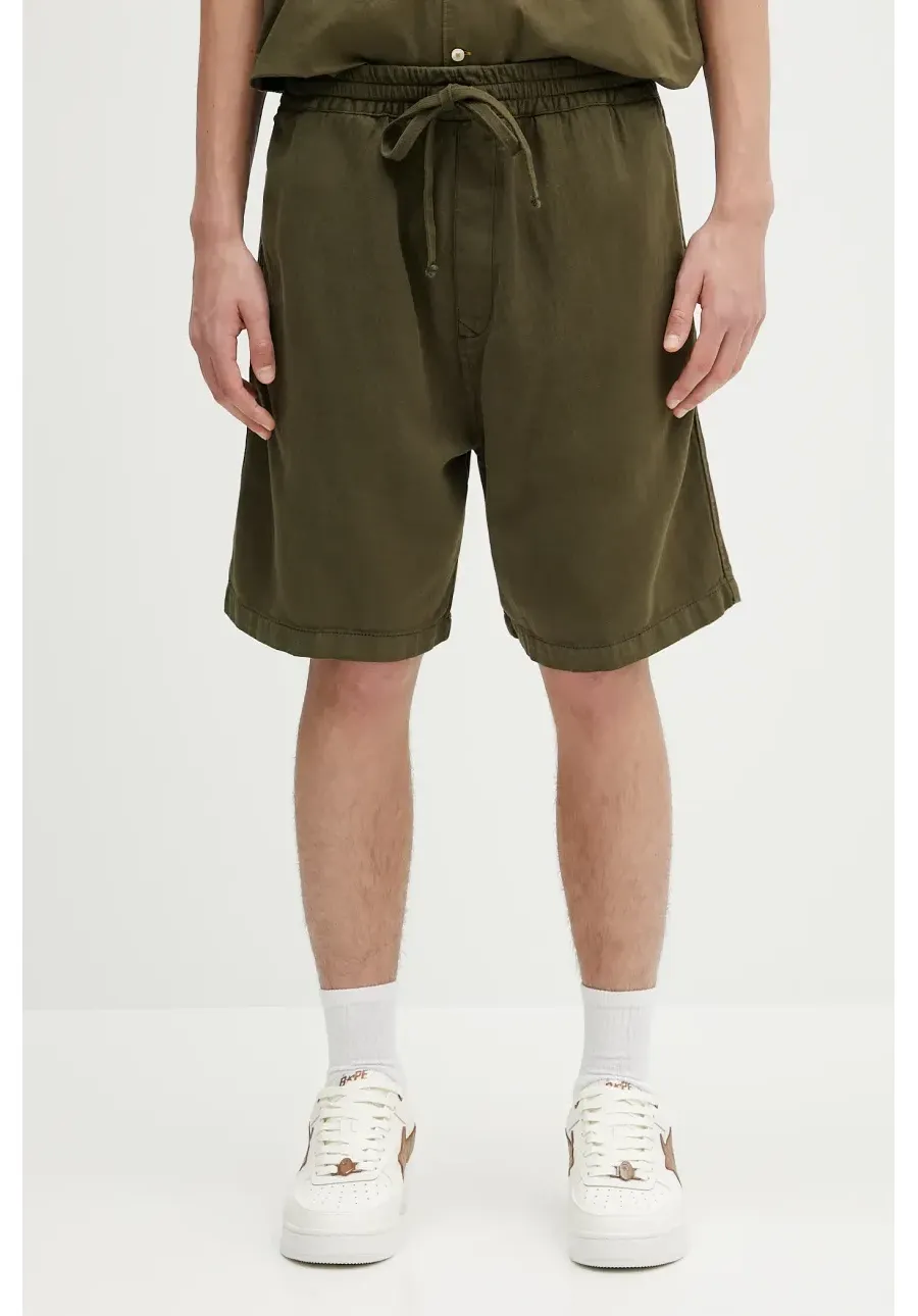 obrazek 1 Carhartt WIP szorty Rainer Short męskie kolor zielony I034818.41GD