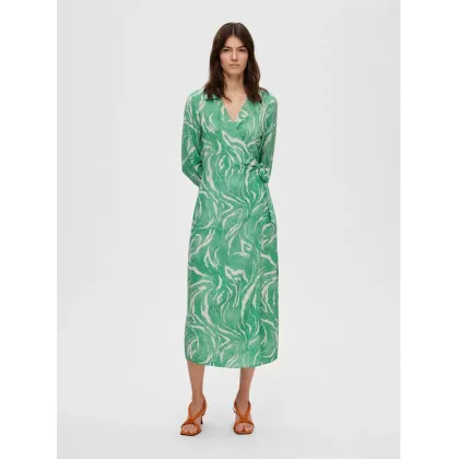 Zdjęcie Selected Femme Sukienka codzienna 16089030 Zielony Regular Fit