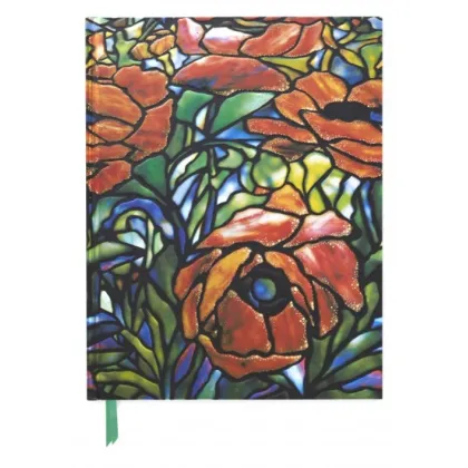 Picture Deluxe Sketchbook (Tiffany: Oriental Poppy) - Flame Tree Publishing