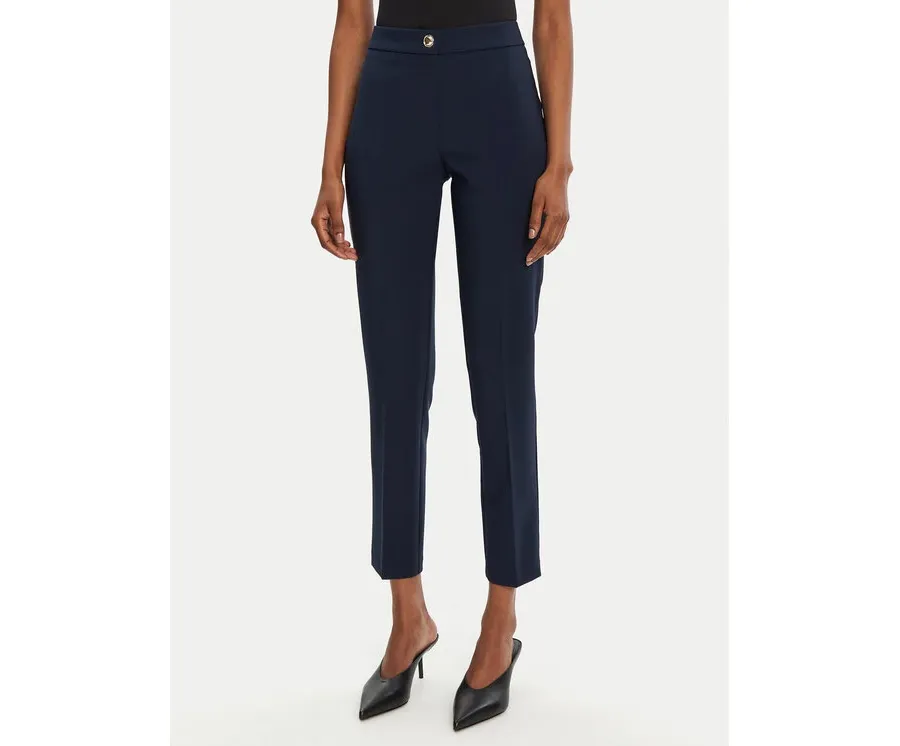 obrazek 1 Rinascimento Spodnie materiałowe CFC0122733003 Granatowy Regular Fit