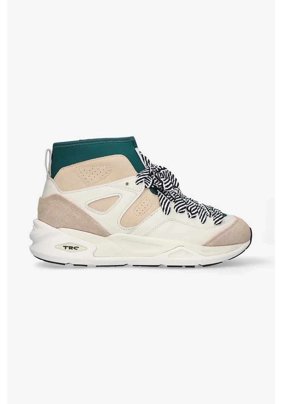 obrazek 1 Puma sneakersy x AMI TRC Blaze Mid kolor beżowy 388619.01-BEzOWY