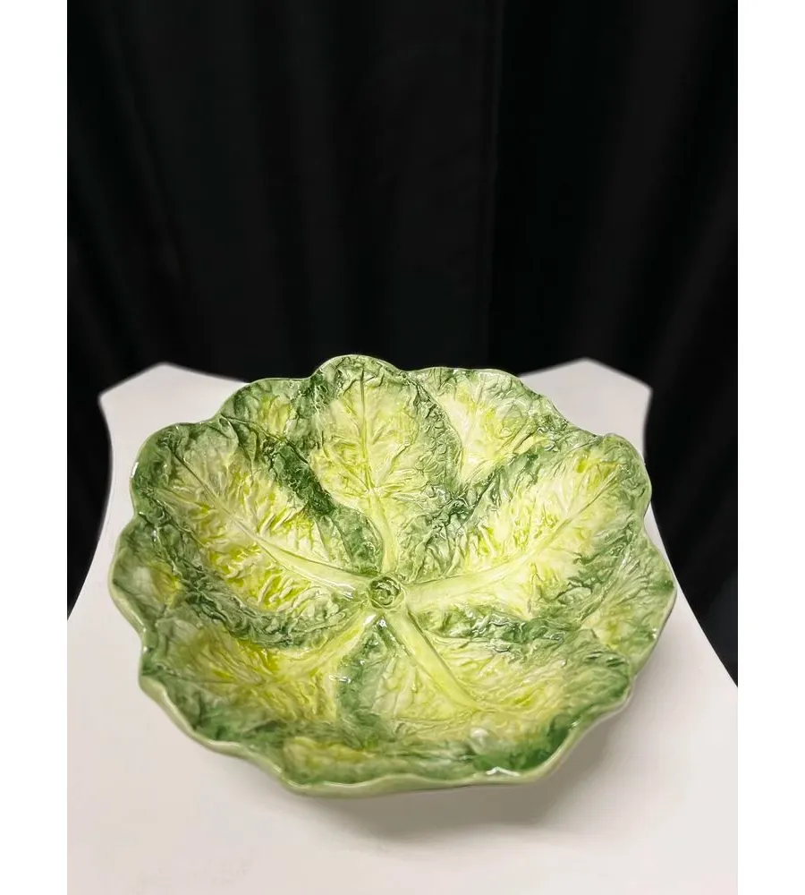 obrazek 2 Średnia miska w formie liścia kapusty - Le Ceramiche