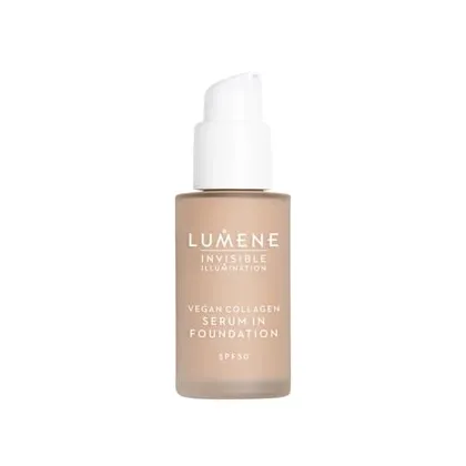Zdjęcie Lumene Invisible Illumination Vegan Collagen Serum in Foundation SPF30 Podkład w płynie 30 ml 2