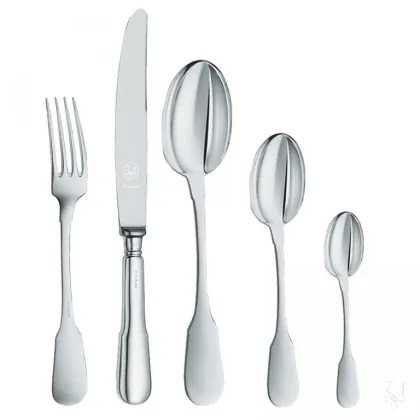 Zdjęcie Ekskluzywny 88-elementowy komplet sztućców w skrzynce - Zaramella Argenti