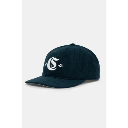 Zdjęcie Carhartt WIP czapka z daszkiem Greatest Hits Logo Cap kolor turkusowy gładka I034360.2NEXX